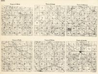 Monroe County - Clifton, Grant, Jefferson, Wells, Wilton, Lincoln, Wisconsin State Atlas 1930c